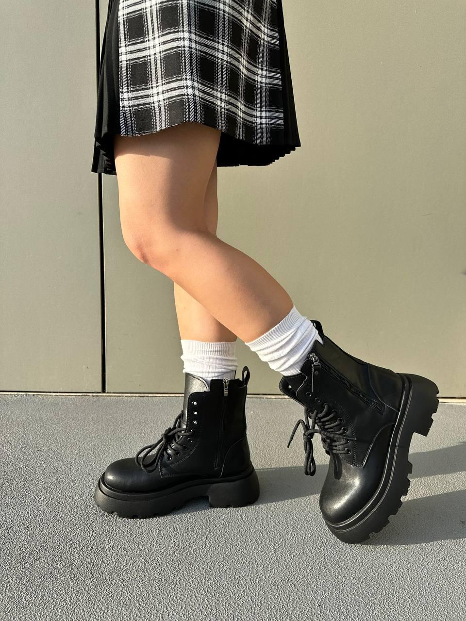 Boots black no brand, фото 1