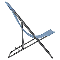 Крісло Туристичне Розкладне Bo-Camp Flat Blue (1204684) Кемпінгове Складне Крісло для риболовлі, фото 5