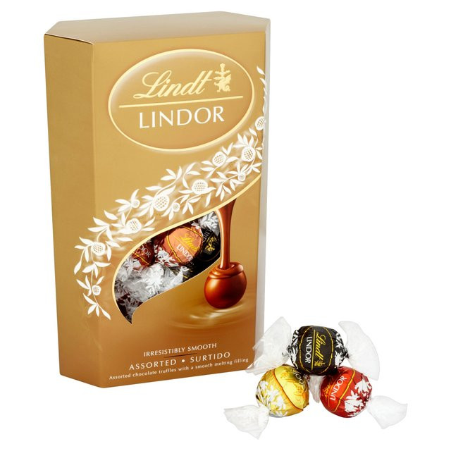 Шоколадные конфеты Lindt Lindor Cornet Assorted ассорти вкусов, 200 гр. - фото 4 - id-p424988463