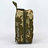 Підсумок під аптечку зменшений в камуфляжі ММ14, фото 4