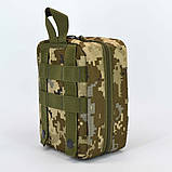 Підсумок під аптечку зменшений в камуфляжі ММ14, фото 5
