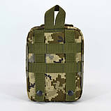 Підсумок під аптечку зменшений в камуфляжі ММ14, фото 6