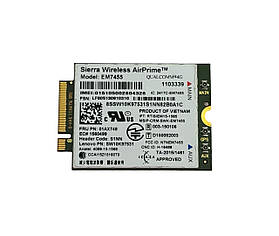 Модем 4G LTE Sierra Wireless AirPrime EM7455 (SW10K97531, FRU PN: 01AX748), для Lenovo Б/в