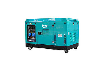 Дизельний генератор INVO DS-13000EA у кожусі, 12/13кВт, 220В, фото 3
