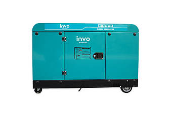 Дизельний генератор INVO DS-13000EA у кожусі, 12/13кВт, 220В, фото 5