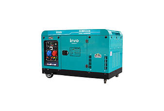 Дизельний генератор INVO DTS-13000EA у кожусі, 12/13кВт, 230/380В, фото 4