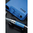 Фрезер для манікюру і педикюру MOOX X100 45 000 об / хв, 70w, Sky blue, фото 4