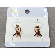 Сережки Fallon Jewelry 6*14мм, англійський замок
