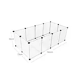 Манеж вольєр для гризунів Загін для дрібних тварин Вольєр для кроликів морських свинок хом'яків, фото 3