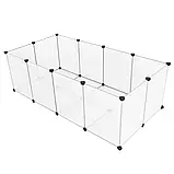 Манеж вольєр для гризунів Загін для дрібних тварин Вольєр для кроликів морських свинок хом'яків, фото 4