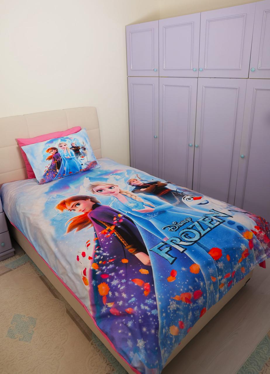 Дитяча постільна білизна Kayra Ranforse 160×220 Frozen Friends