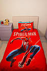 Дитяча постільна білизна Kayra Ranforse 160×220 Spiderman Red, фото 3