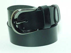 Ремінь шкіра, чорний, ширина 30 мм 27_4_52a4