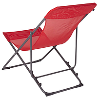 Крісло Туристичне Розкладне Bo-Camp Flat Red (1204686) Кемпінгове Складне Крісло для риболовлі, фото 3