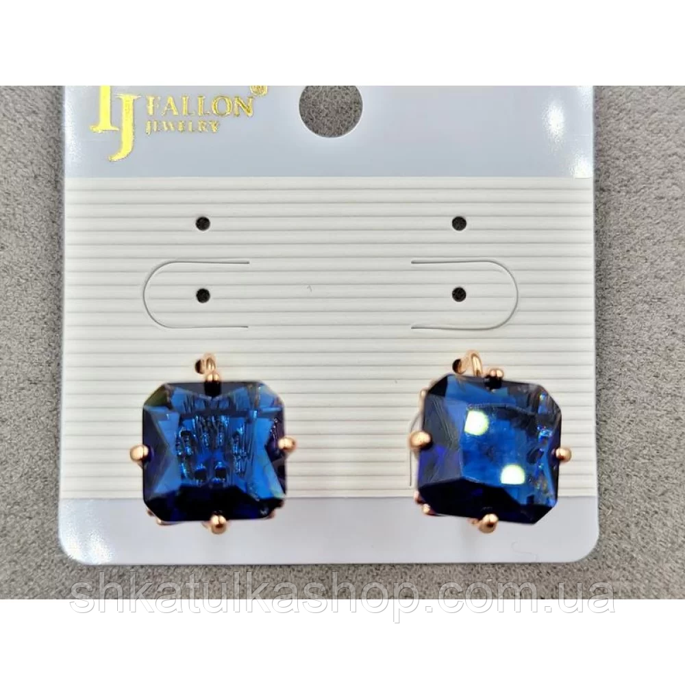 Сережки Fallon Jewelry 14*16мм, англійський замок, фото 1