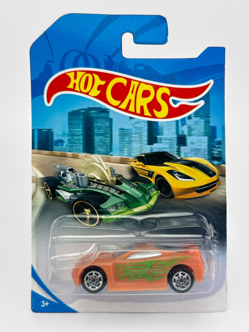 Машинка Хот Вілс Змінює колір Hot CARS Color shifter RACING 324.89.4, фото 1