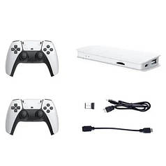 Ігрова приставка з 2 бездротовими джойстиками M15 64GB 9217 White (N020895)