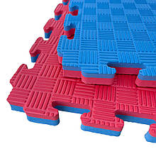 Покриття для дитячої кімнати 1000х1000х20мм мат татами ластівчин хвіст EVA синій