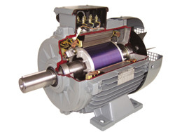 Трехфазный электродвигатель 0,09кВт-1500 об/мин AGM 56 4b Gamak - фото 3 - id-p460248677