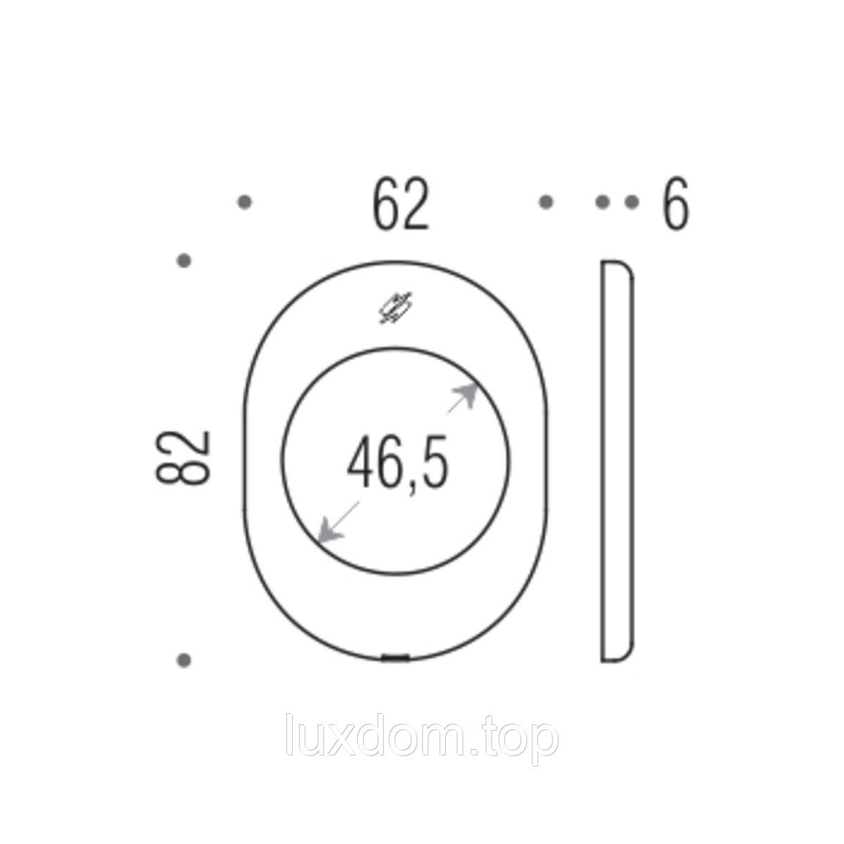 Накладка Blindate PB01 хром