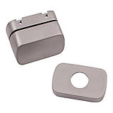Дверна накладка під WC M&T Minimal2.0 148312 TIN-C хром матовий, фото 3