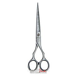 Ножиці для стрижки волосся Kiepe Studio Techno Relax 2233/5.5 прямі сріблясті 5.5"