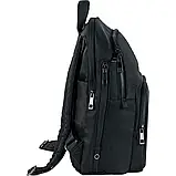 Рюкзак шкільний Kite Education teens (зріст від 145см) 2589S-1 Чорний, фото 5