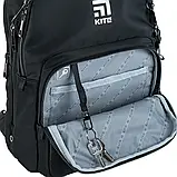 Рюкзак шкільний Kite Education teens (зріст від 145см) 2589S-1 Чорний, фото 9