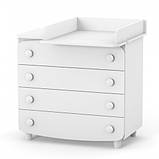 Комод Верес 900 ДСП, білий, фото 4