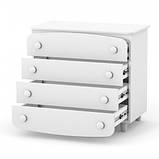 Комод Верес 900 ДСП, білий, фото 2