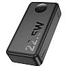 Павербанк PowerBank зі швидкою зарядкою 22.5 W та зарядним місцем для годинника iWatch 10000mAh HOCO Q27B Чорний, фото 6