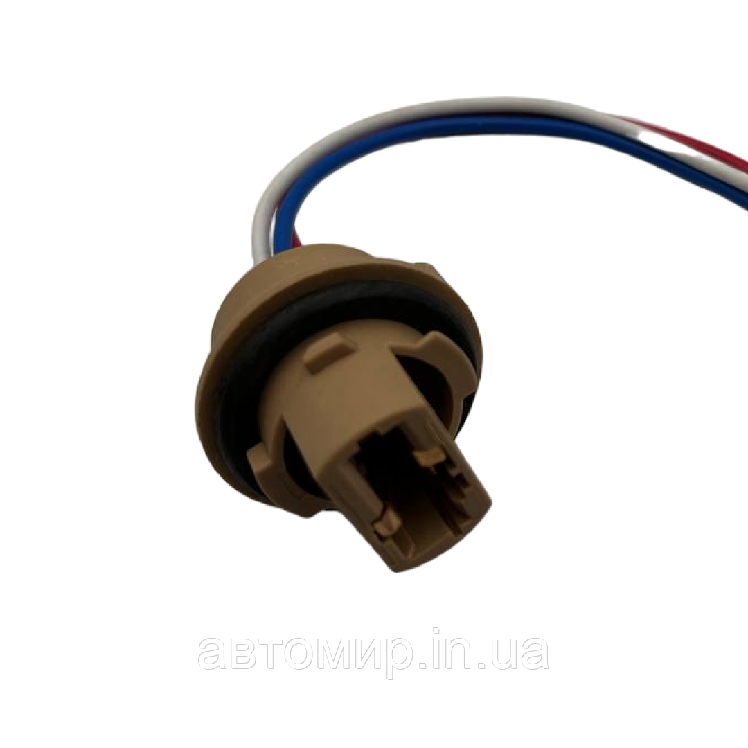 Патрон 2 контакти під лампу W21/5W(T20) Під автолампу W3X16q MX-2127, фото 1