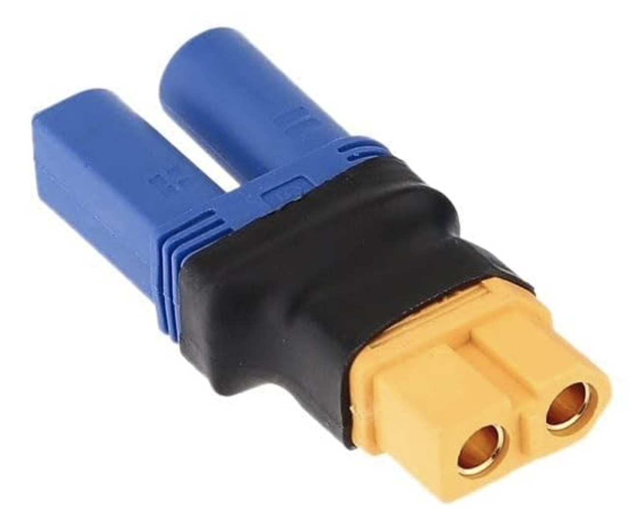 Адаптер для LiPo акумуляторів, XT60 (мама) - EC5 (тато)