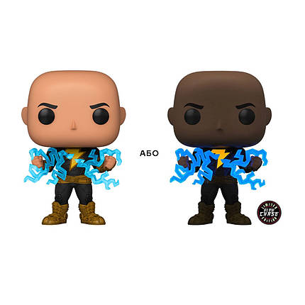 Ігрова фігурка FUNKO POP! серії "Чорний Адам" – ЧОРНИЙ АДАМ (w/glow chase), фото 1