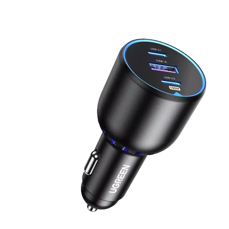 Автомобільний зарядний пристрій UGREEN 130W USB C PD Car Charger Black (CD293)