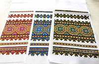 Рушник орнамент2м*36см сині червоні зелені