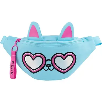 Сумка-бананка дитяча Kite Sunny Cat K24-2577-1