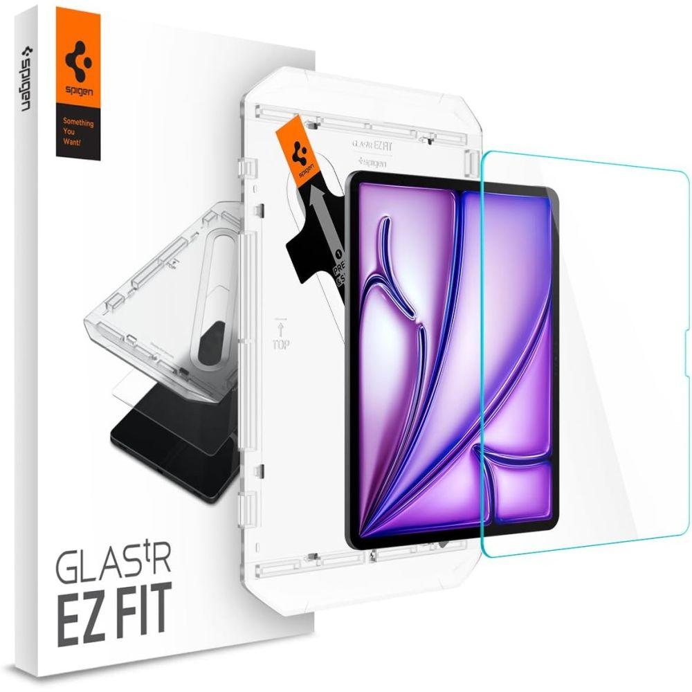 Захисне скло Spigen для iPad Air 13'' (2024) - EZ FIT GLAS.tR (1 шт), Clear (AGL07803)