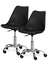 Evo-кids Комплект (2 шт.) крісло Evo-Kids Capri Black (арт. H-231 B/B -Х2)