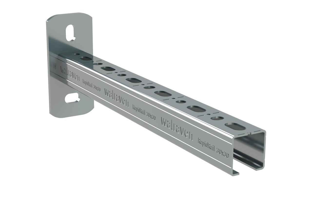 Консоль стінова Walraven BIS RapidRail WM2 BUP 30х30х400мм 66033040