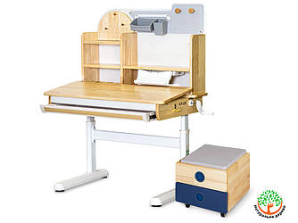 Mealux Комплект Mealux Timberdesk S (парта + тумба) BL (арт. BD-685 Wood S+ тумба BD 920 BL)