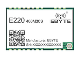 E220-400M30S трансивер 410~493 MГц LoRa LLCC68, фото 3