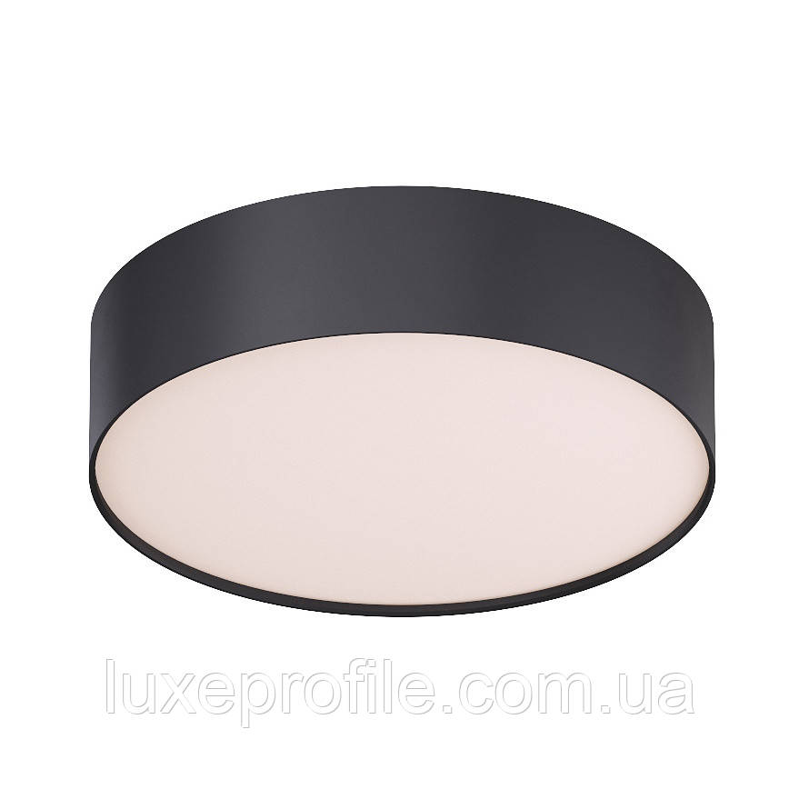 Точковий накладний LED світильник Ø220мм TNS01 (чор) 27W 4000K