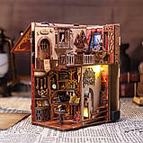 Бук Нук Flame common room Book Nook DIY Інтерьерний конструктор RB01B, фото 9