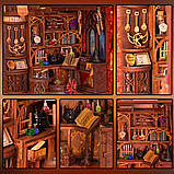 Бук Нук Flame common room Book Nook DIY Інтерьерний конструктор RB01B, фото 5