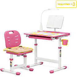 Evo-кids Комплект Evo-kids (стіл + стіл + полиця + лампа) Evo-17 PN Ergo (арт. Evo-17 PN Ergo)