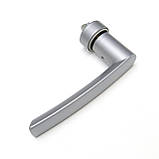 Ручка віконна FAPIM IRIS 0500A сіра для алюмінієвих вікон, фото 2