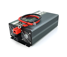 Інвертор перетворювач чиста синусоїда 2 квт від акумулятора для холодильника котла телевізорів і моніторів