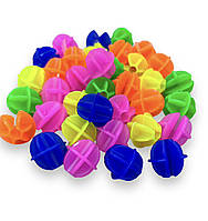 Набір на спиці велосипеда дитячий, різнокольорові намистини, яскраві кольори