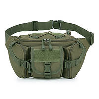 Сумка поясна тактична Waist Bag Kombat UK олива